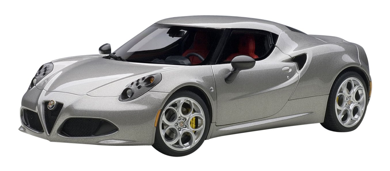 Amazon | AUTOart 1/18 アルファロメオ 4C (メタリック・グレー